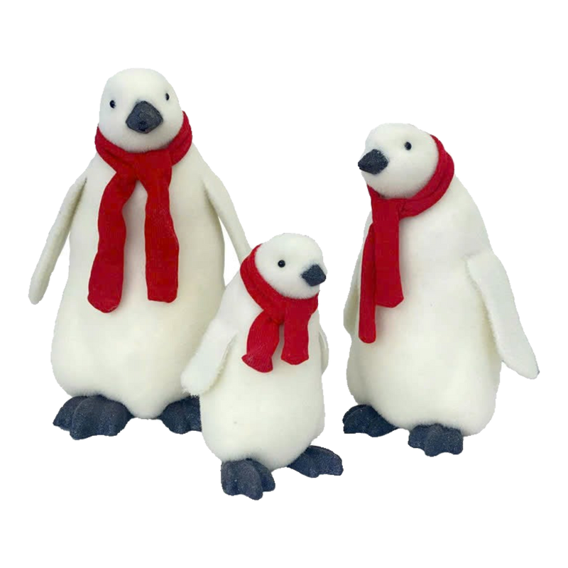 Fêtes Couture -  Set 3 Tượng Chim Cánh Cụt - Penguins