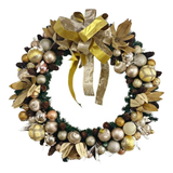 Fêtes Couture - Super Golden Era Christmas Wreath 90Cm
