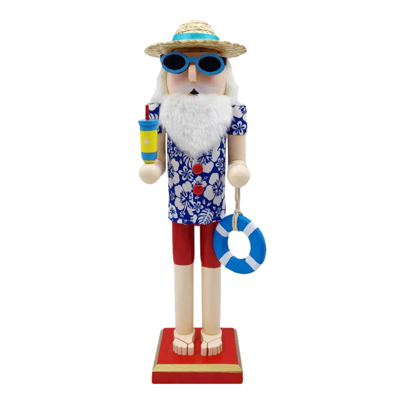 Fêtes Couture - Tượng Nutcracker Hawaii 38Cm