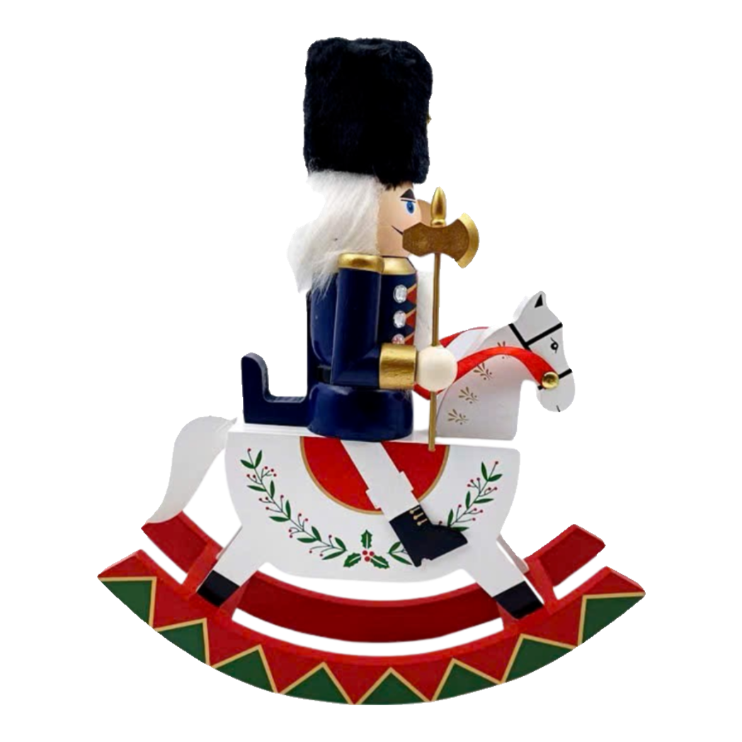Fêtes Couture - Tượng Nutcracker Royal Cavalier H25-TƯỢNG TRANG TRÍ-Đối tác tại Trung Quốc theo từng đơn đặt hàng-CẬU HAI HOME DECOR