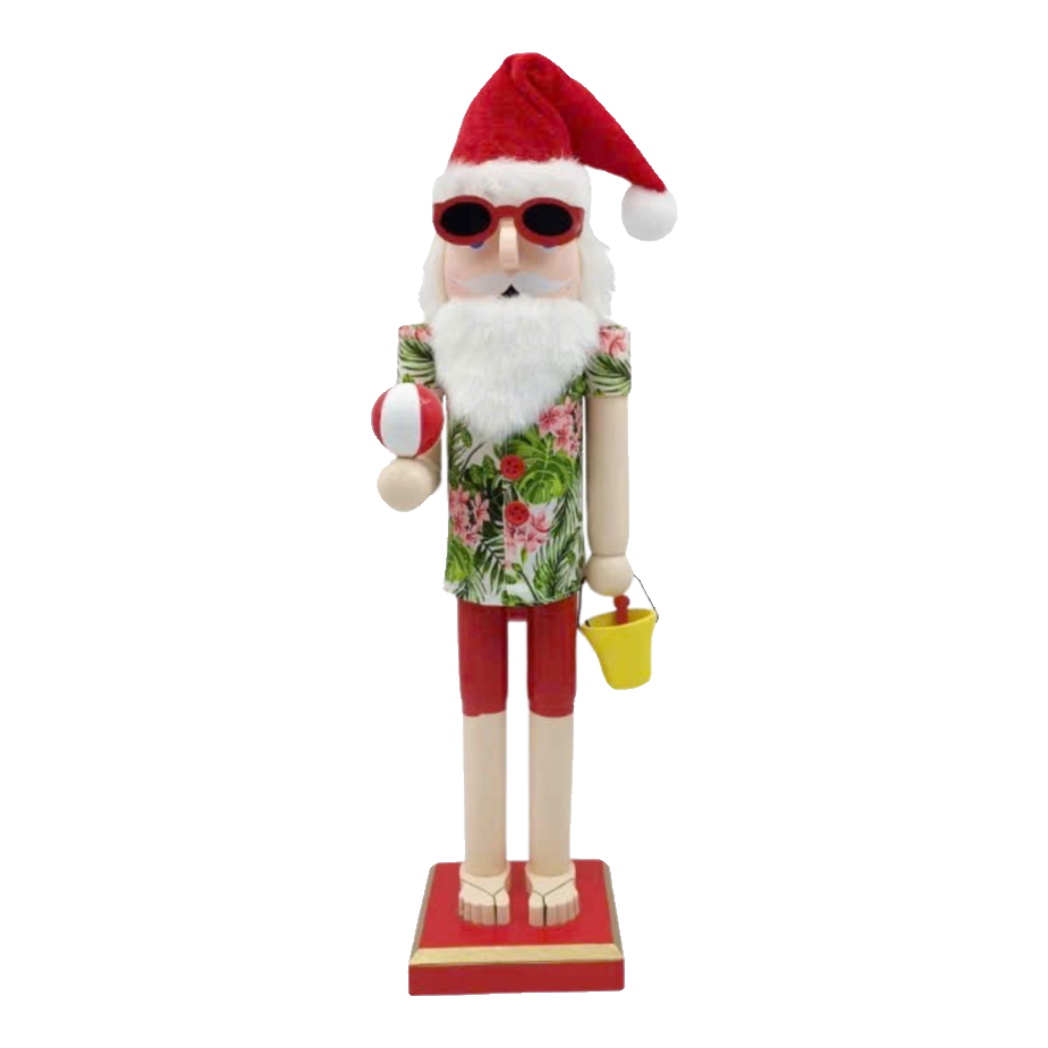 Fêtes Couture - Tượng Nutcracker Tropical 38Cm-TƯỢNG TRANG TRÍ-Đối tác tại Trung Quốc theo từng đơn đặt hàng-CẬU HAI HOME DECOR