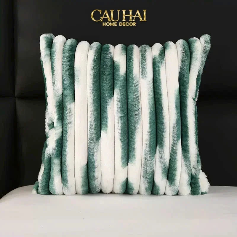 Fêtes Couture - Vỏ Gối Lông Atélier Lux Fur Lapin Spéciale Collection-CẬU HAI HOME DECOR