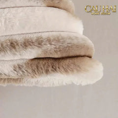 Fêtes Couture - Vỏ Gối Lông Atélier Lux Fur Lapin Spéciale Collection-CẬU HAI HOME DECOR
