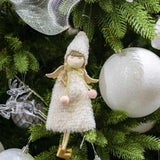 FLYING ANGEL 2PCS - WHITE-CẬU HAI HOME DECOR