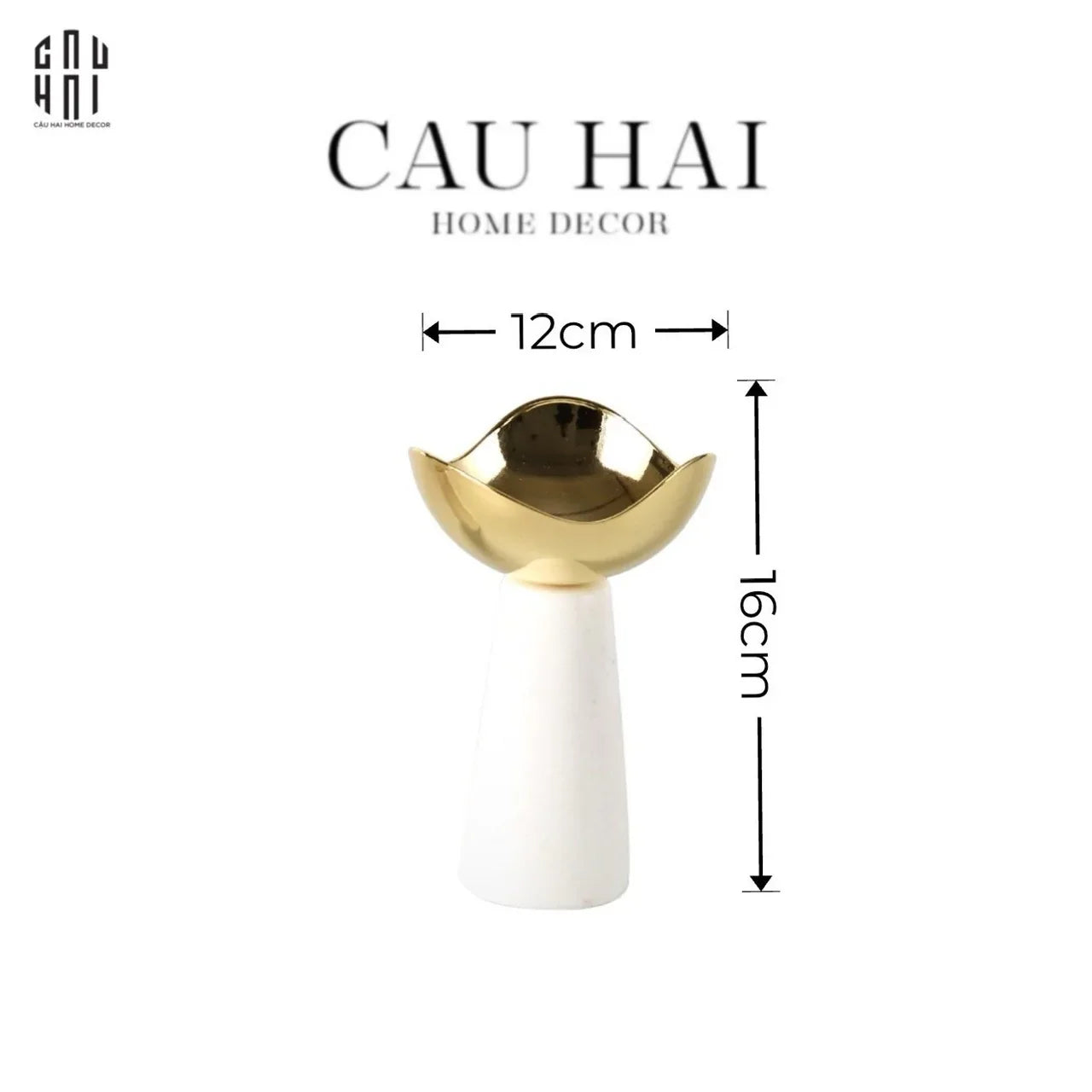 FRUIT BOWL SKYBORN GILDED - CẬU HAI HOME DECOR