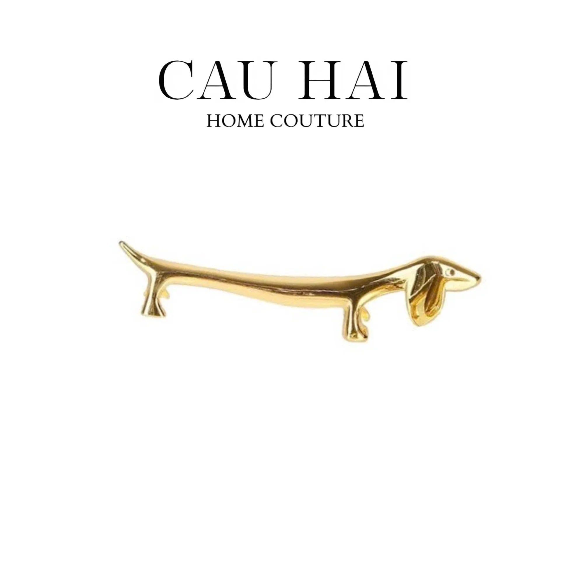 GÁC ĐŨA - CHOPSTICK REST DOG - CẬU HAI HOME DECOR