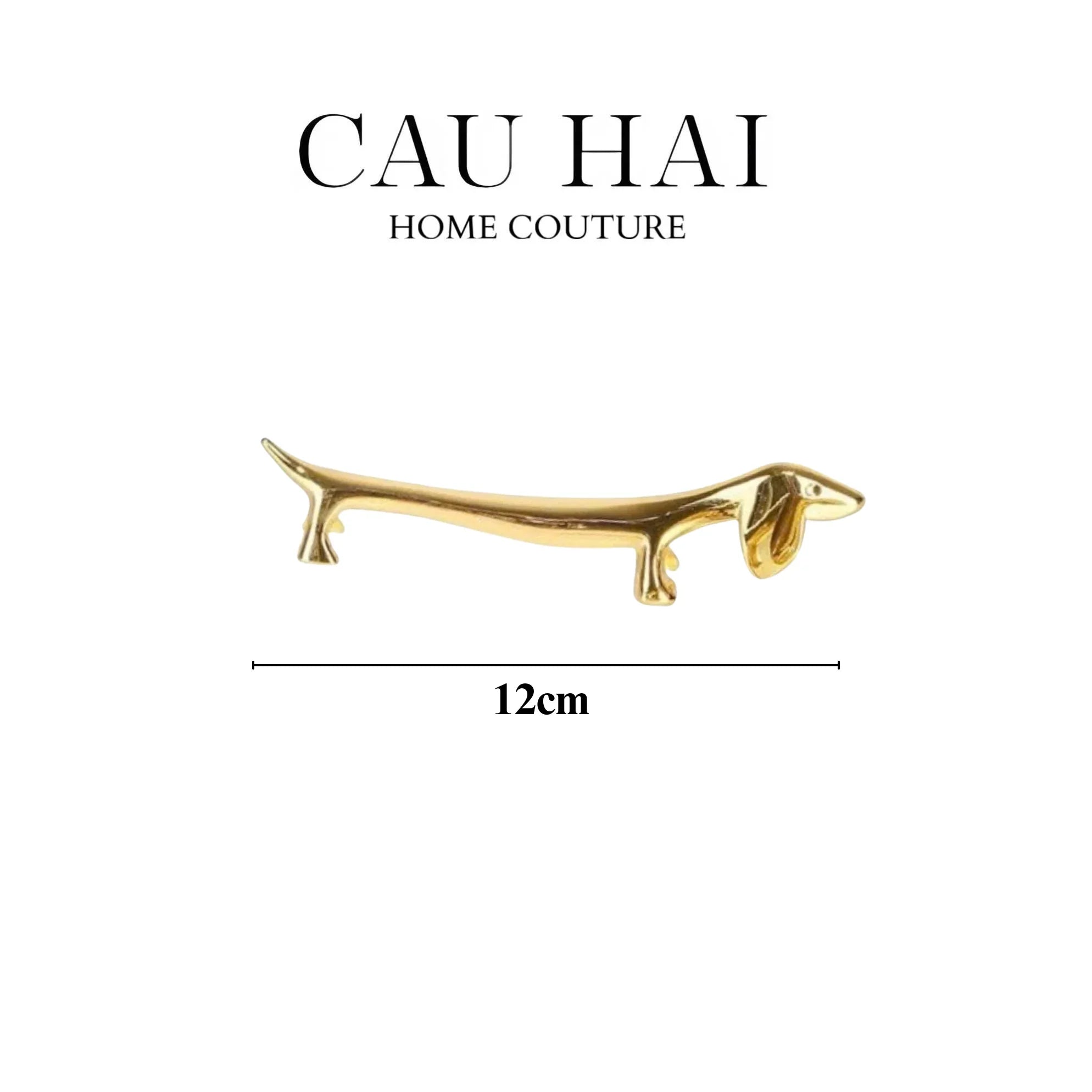 GÁC ĐŨA - CHOPSTICK REST DOG - CẬU HAI HOME DECOR