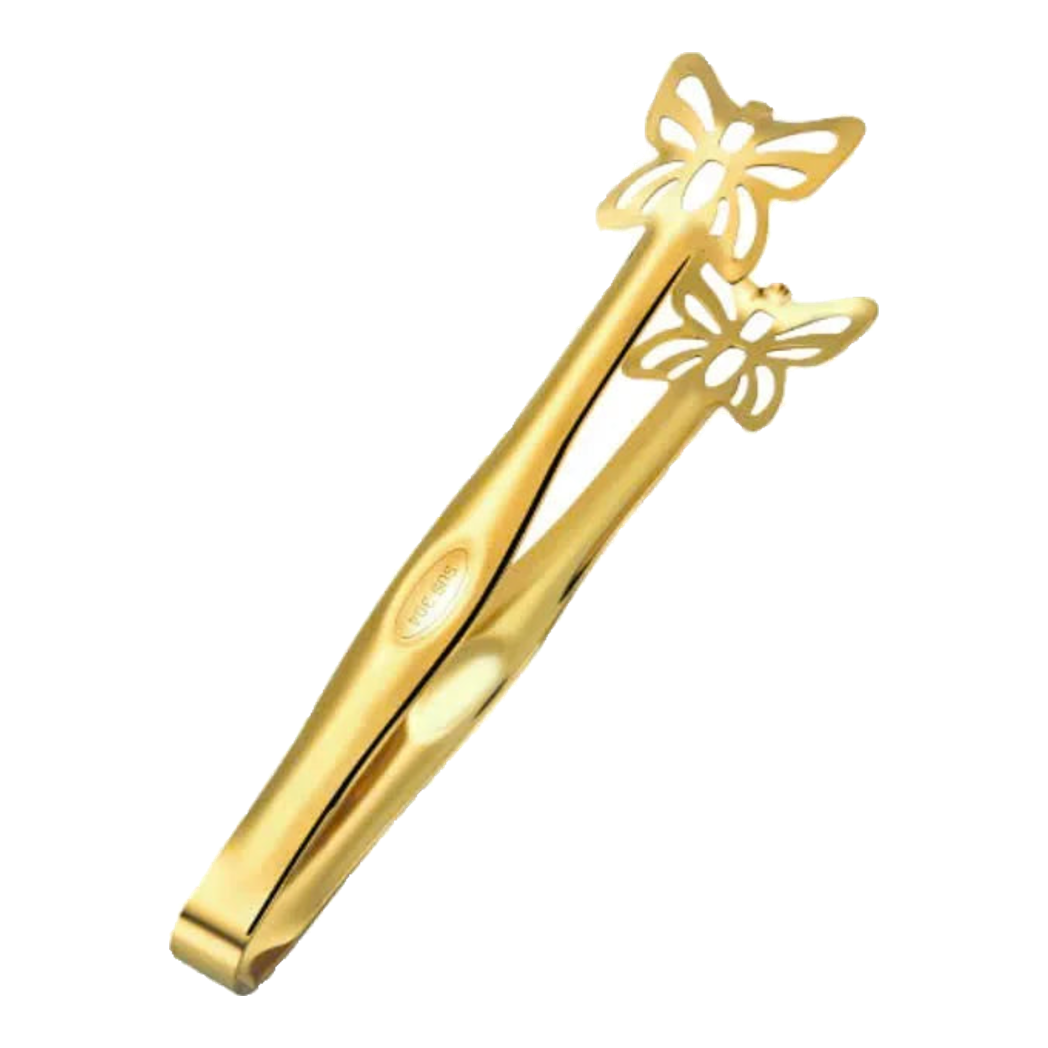 Gắp Đá Fancy Club - Butterfly 30 Cm-LY THỦY TINH-Đối tác tại Trung Quốc theo từng đơn đặt hàng-CẬU HAI HOME DECOR