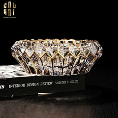 Gạt Tàn Crystal Regal Ashtray-CẬU HAI HOME DECOR