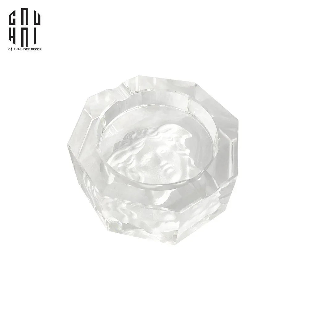 Maison Couture - Gạt Tàn Pha Lê Gianni Vers. Extravagant Cristalleries Ashtray - CẬU HAI HOME DECOR