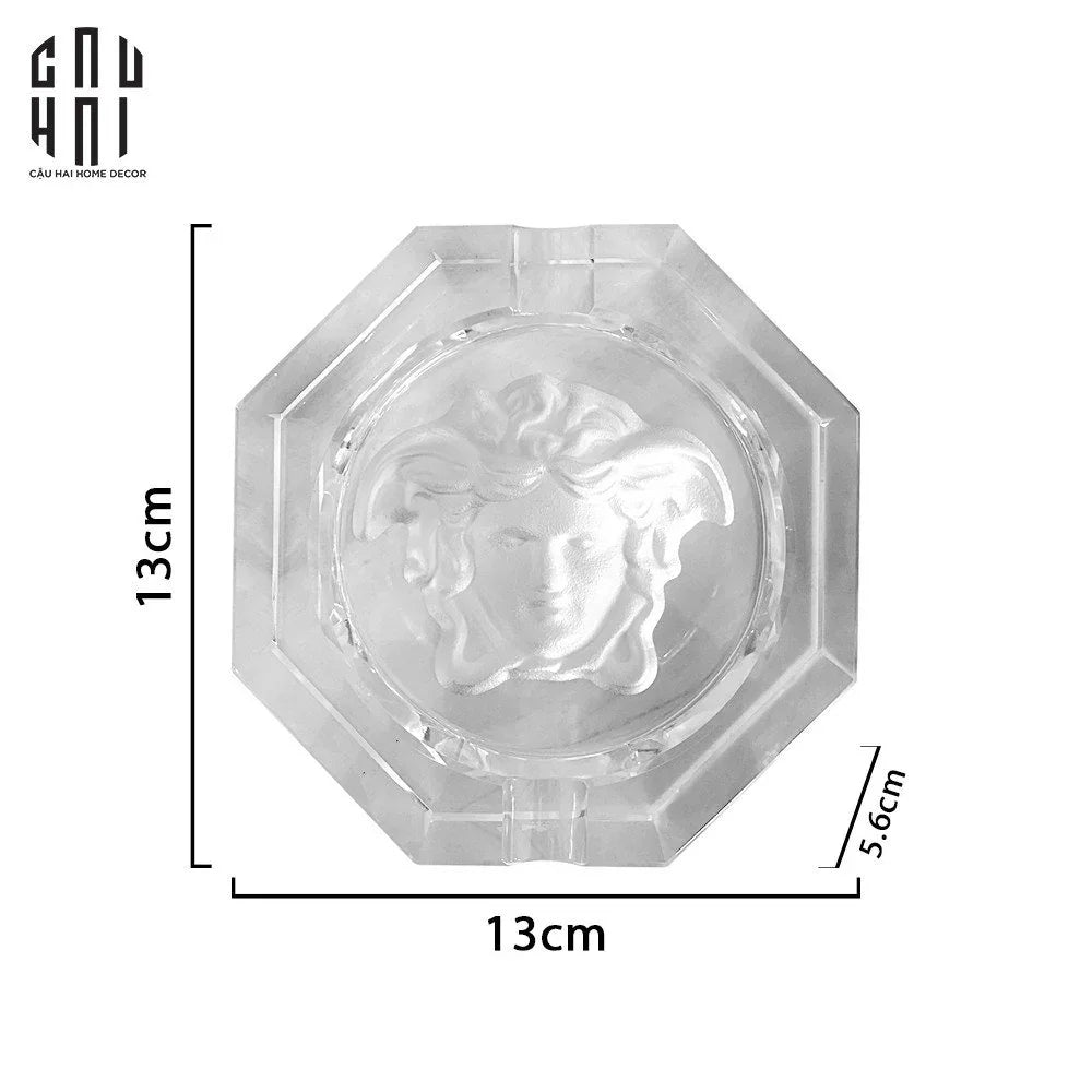 Maison Couture - Gạt Tàn Pha Lê Gianni Vers. Extravagant Cristalleries Ashtray - CẬU HAI HOME DECOR