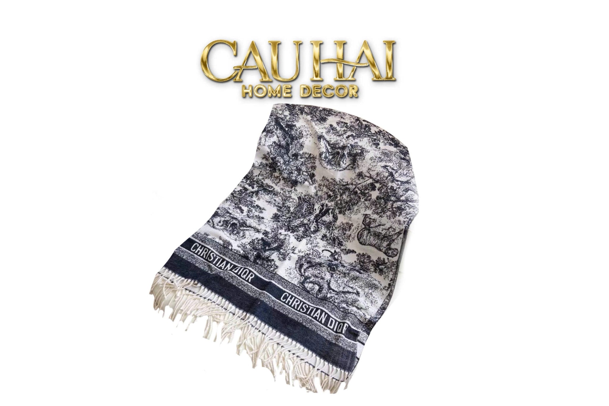 KHĂN CASHMERE 90*180 - COUTURE PASHMINA JOUY D.O - CẬU HAI HOME DECOR