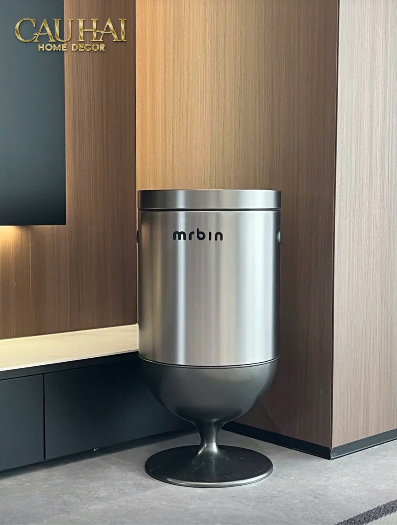 HOME COUTURE - THÙNG RÁC PREMIUM AUTOMATIC OPAL CHALICE MR BIN 20L - CẬU HAI HOME DECOR