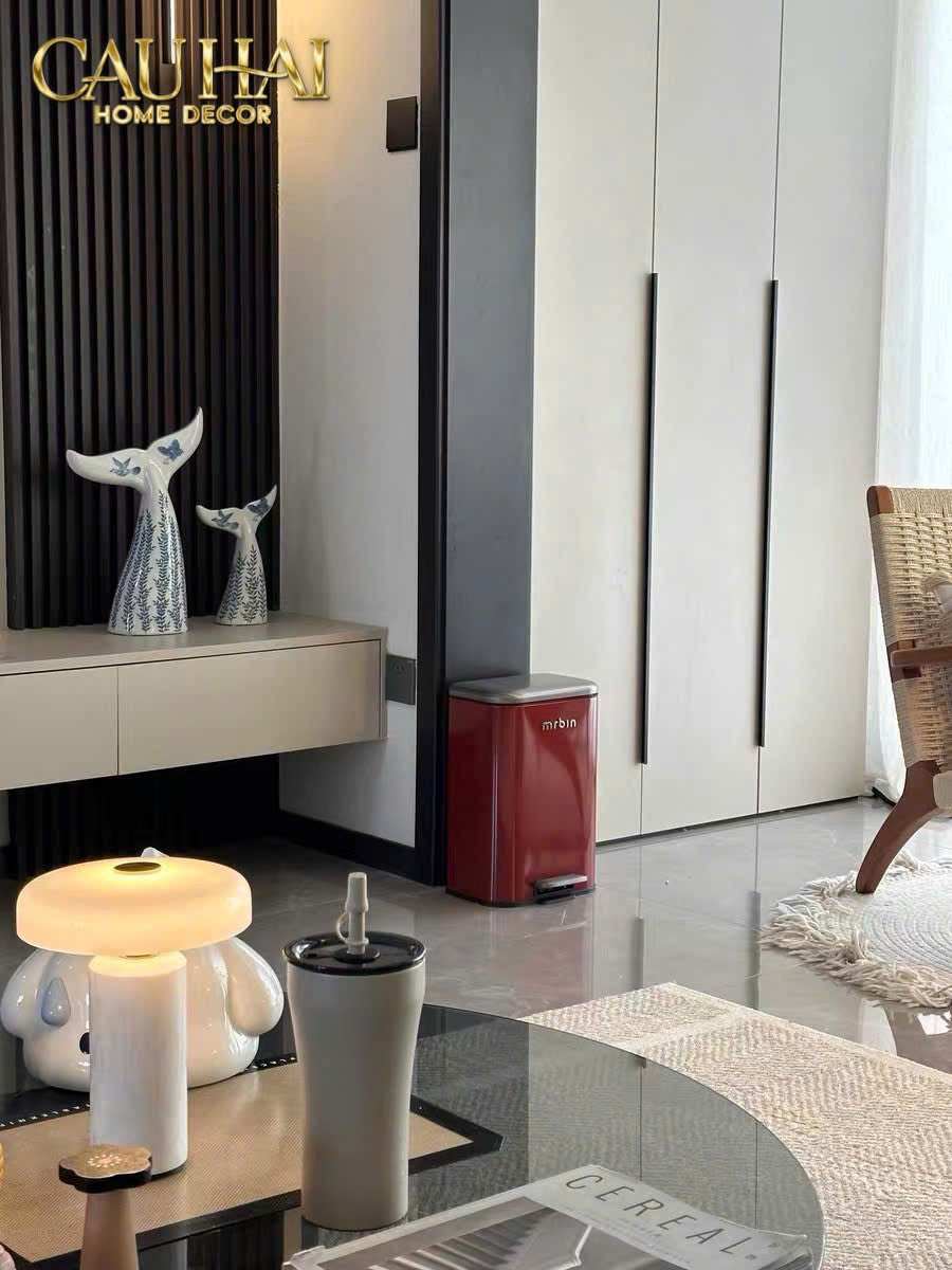 THÙNG RÁC MR BIN CRIMSON PEDAL 20L - CẬU HAI HOME DECOR