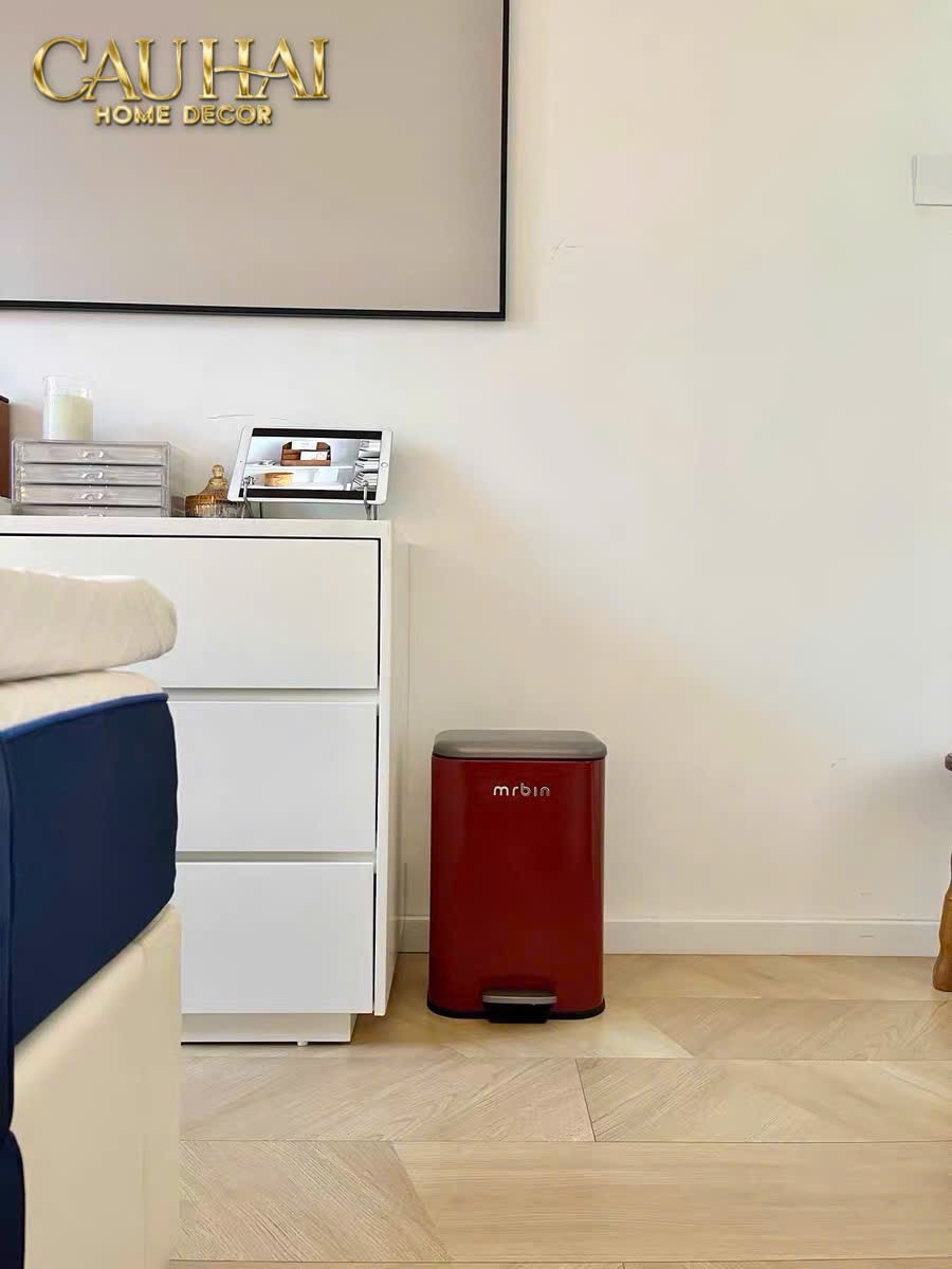 THÙNG RÁC MR BIN CRIMSON PEDAL 20L - CẬU HAI HOME DECOR
