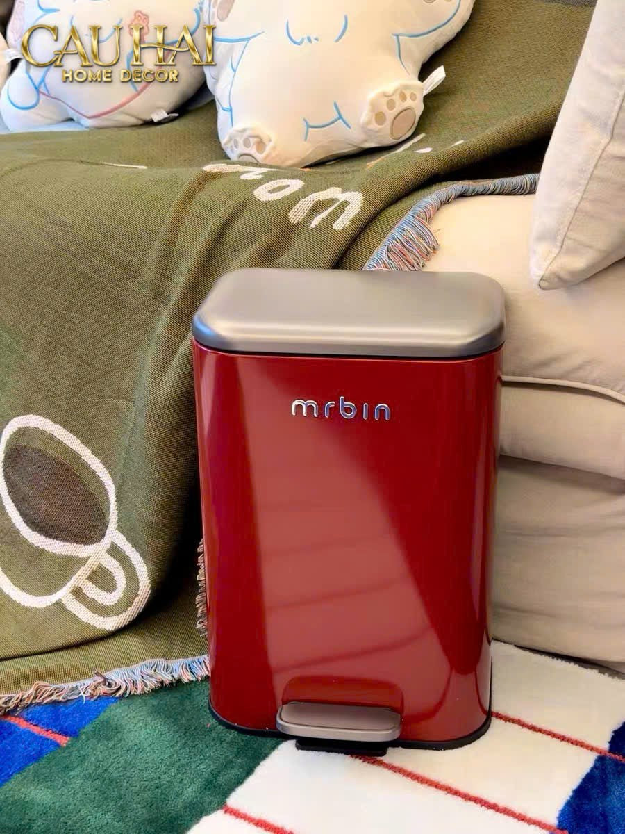 THÙNG RÁC MR BIN CRIMSON PEDAL 20L - CẬU HAI HOME DECOR