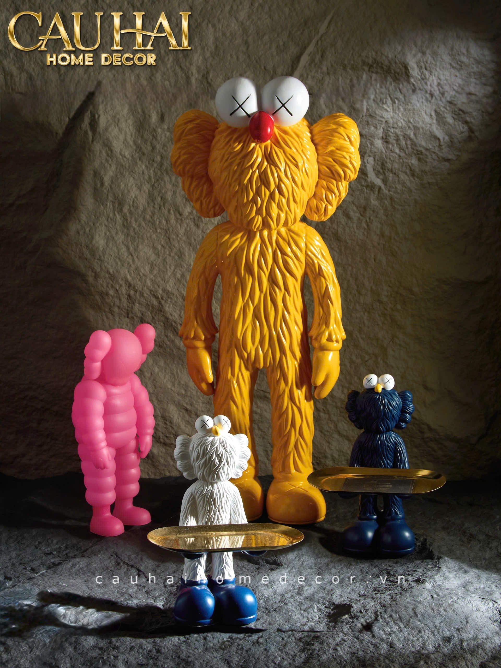 ELYSIAN - TƯỢNG KAW YELLOW H60-CẬU HAI HOME DECOR