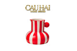 FÊTES COUTURE - BÌNH HOA PETIT CHERRY CLOWNY H13 - CẬU HAI HOME DECOR