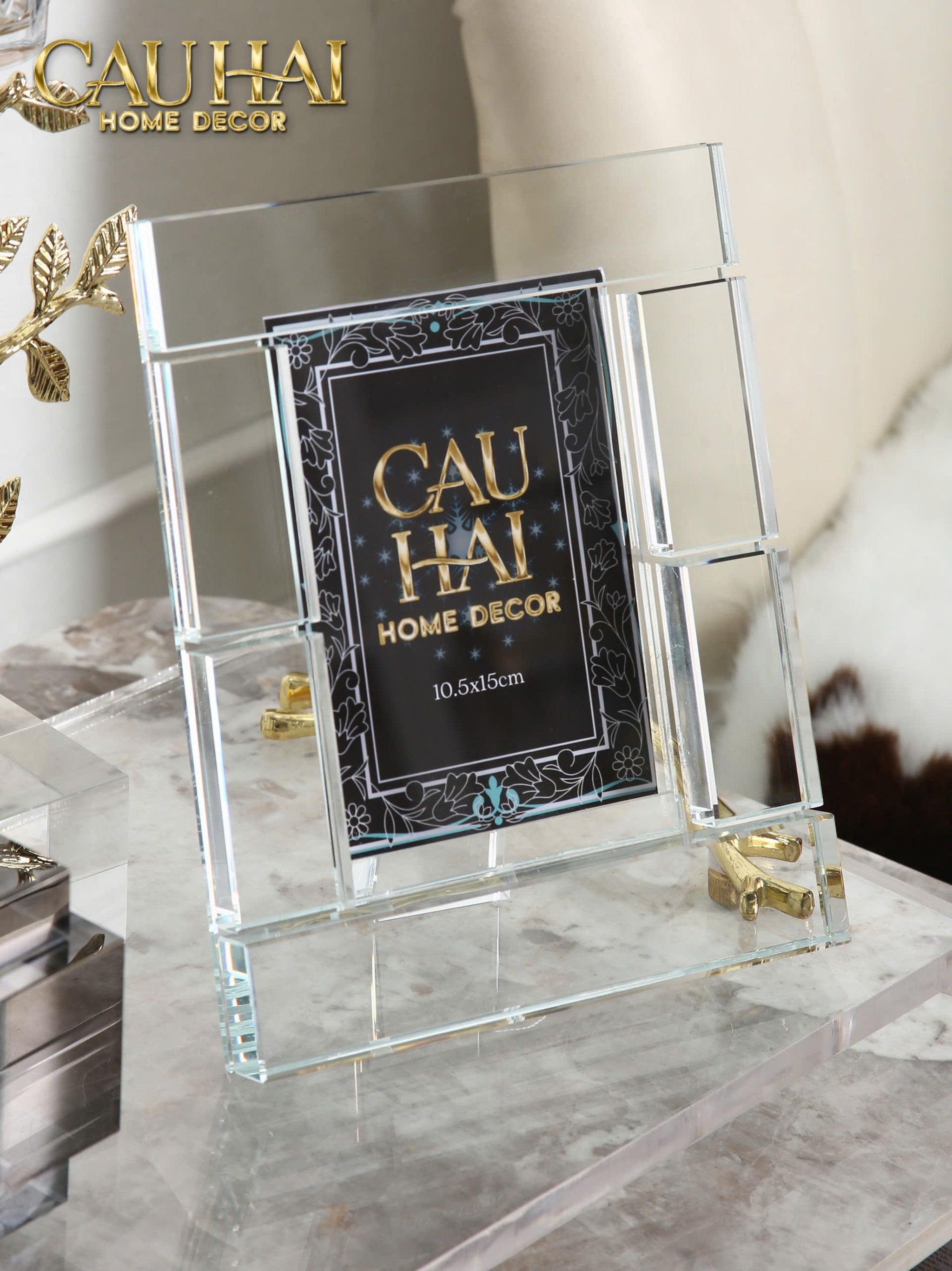 HOME COUTURE - KHUNG ẢNH PHA LÊ CRYSTAL MEMORIES FRAME - CẬU HAI HOME DECOR