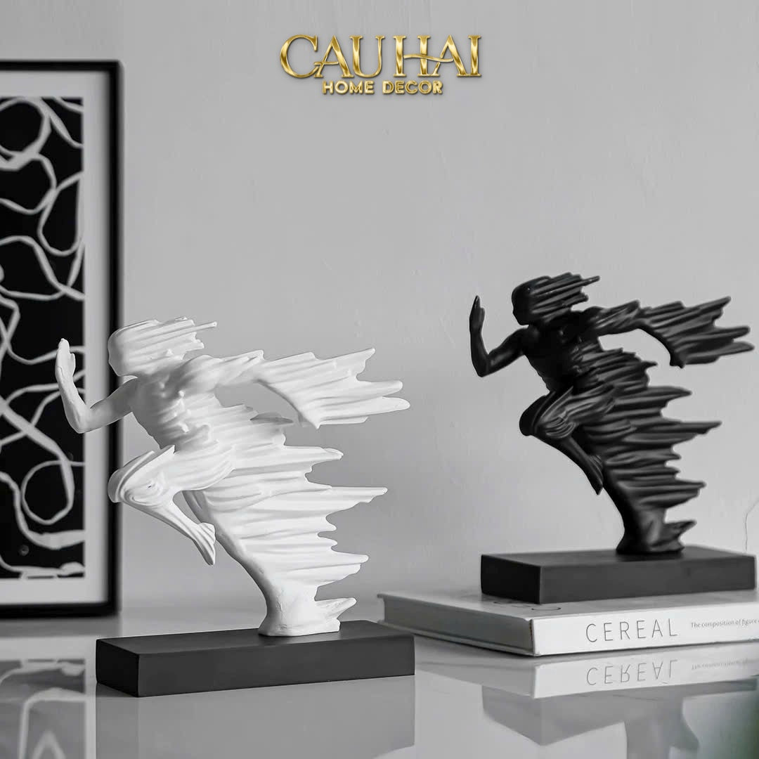 ELYSIAN - TƯỢNG THE QUANTUM DRIFT FIGURINES H22 - CẬU HAI HOME DECOR