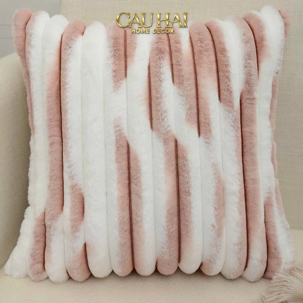FÊTES COUTURE - VỎ GỐI LÔNG ATÉLIER LUX FUR LAPIN SPÉCIALE COLLECTION - CẬU HAI HOME DECOR