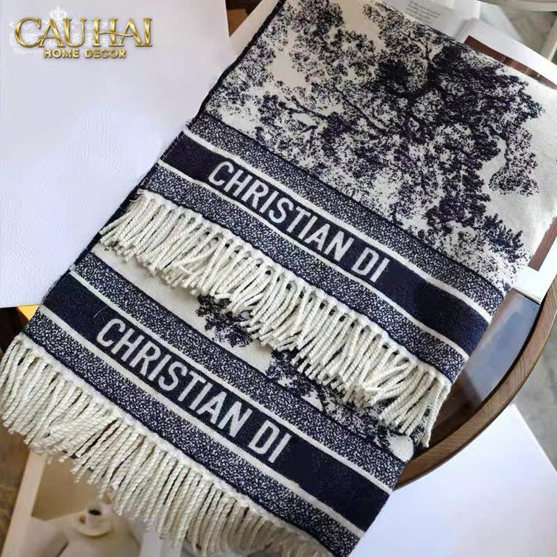 KHĂN CASHMERE 90*180 - COUTURE PASHMINA JOUY D.O - CẬU HAI HOME DECOR