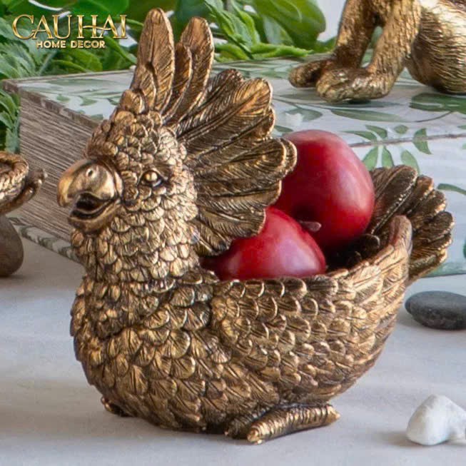 HOME COUTURE - ĐĨA TRÁI CÂY PHOENIX CHICK REGAL BOWL - CẬU HAI HOME DECOR