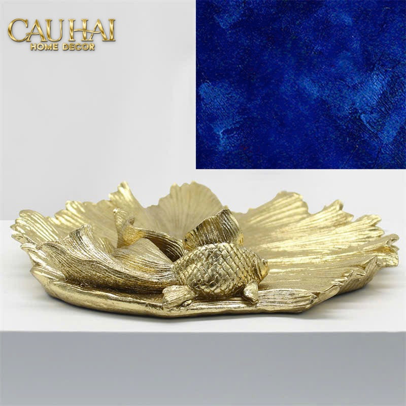 HAUTE FOLIE - KHAY TRANG SỨC AURUM FIN JEWELRY TRAY D28 - CẬU HAI HOME DECOR