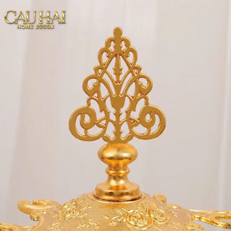 SET MUỖNG PERSIAN GOLD COFFEE SPOON BABYLON 6PCS - CẬU HAI HOME DECOR