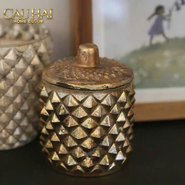 Home Couture - Lọ Nến Brasson Gothic Citrus & Cedar Scented Candle-CẬU HAI HOME DECOR