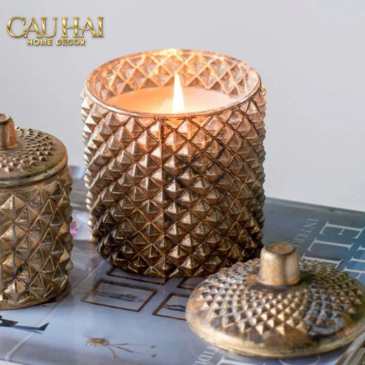 Home Couture - Lọ Nến Brasson Gothic Citrus & Cedar Scented Candle-CẬU HAI HOME DECOR