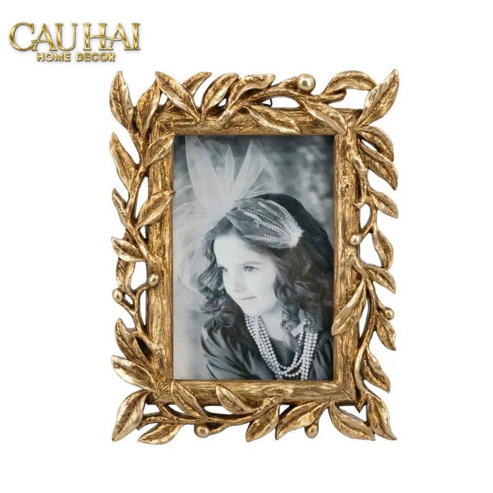 KHUNG ẢNH HERITAGE OLIVE GILDED FRAME 6.5" x 8.5" - CẬU HAI HOME DECOR