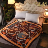 CHĂN CASHMERE COUTURE 150 x 200 - HÉRITAGE CARRÉ - CẬU HAI HOME DECOR