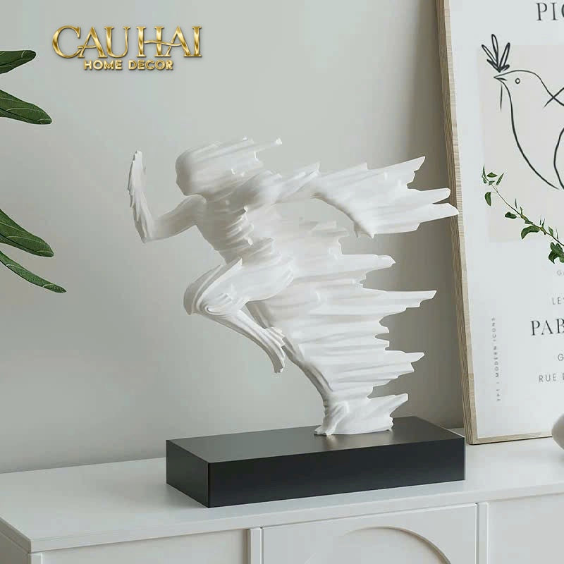 ELYSIAN - TƯỢNG THE QUANTUM DRIFT FIGURINES H22 - CẬU HAI HOME DECOR