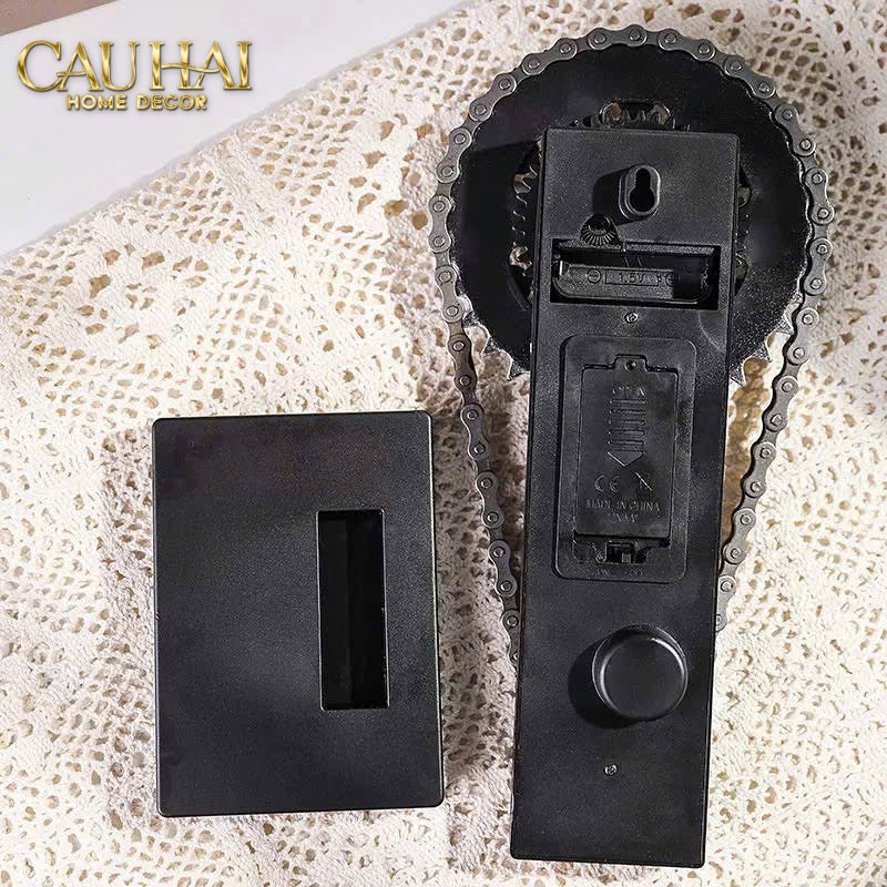 ĐỒNG HỒ CƠ KHÍ AEROLIFT BALLOON CLOCK GEAR - CẬU HAI HOME DECOR