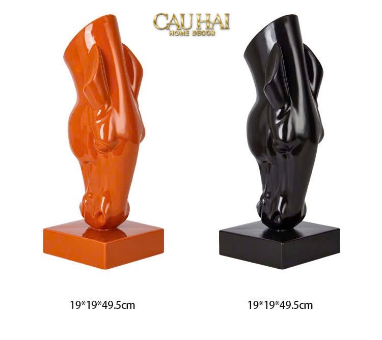 HOME COUTURE - TƯỢNG NGỰA BÌNH HOA TÊTE DE CHEVAL SAVOIR ATÉLIER VESSEL H49 - CẬU HAI HOME DECOR