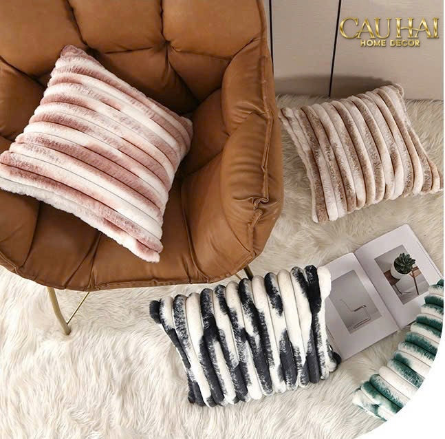 FÊTES COUTURE - VỎ GỐI LÔNG ATÉLIER LUX FUR LAPIN SPÉCIALE COLLECTION - CẬU HAI HOME DECOR