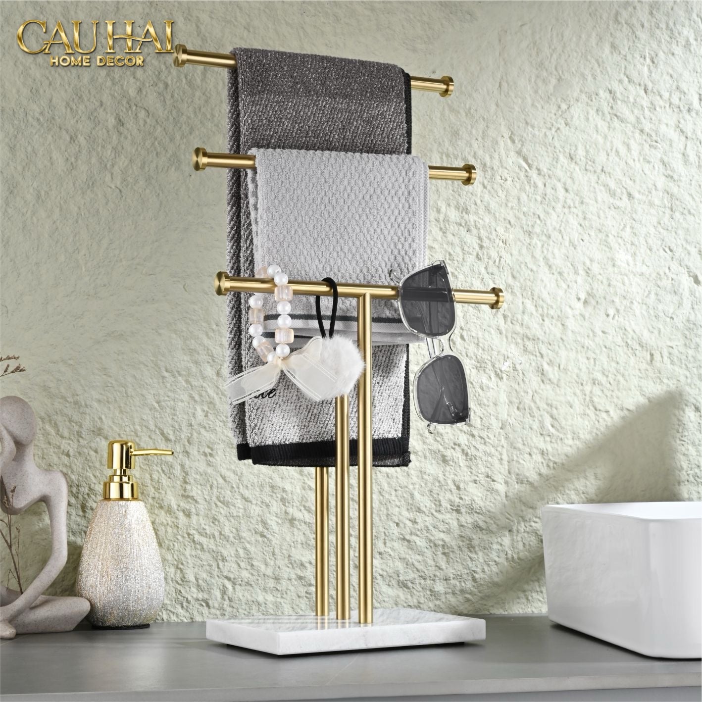 GIÁ TREO ĐA NĂNG TRIPPLE T LUX - CẬU HAI HOME DECOR