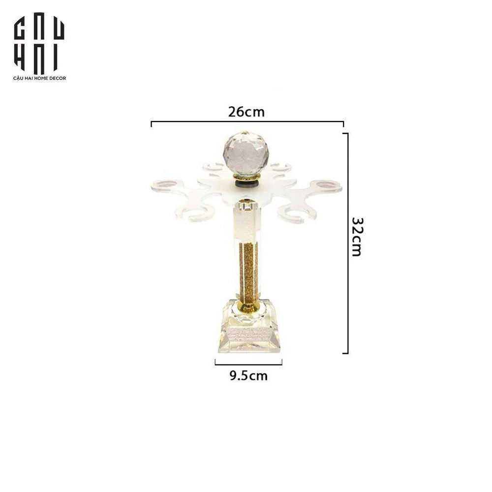 Giá Treo Ly Vang Glorious Oxford Crystal Rack-LY THỦY TINH-Đối tác tại Trung Quốc theo từng đơn đặt hàng-CẬU HAI HOME DECOR