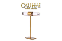 Giá Treo Túi Chữ T Stainless Steel & Acrylic-CẬU HAI HOME DECOR