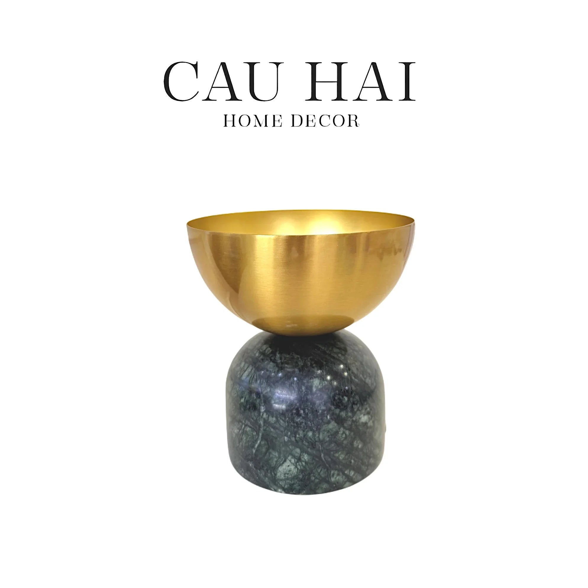 GILDED FRUIT BOWL DOS À DOS SS25 GLOSSY - CẬU HAI HOME DECOR