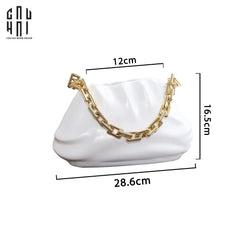 Giỏ Cắm Hoa Composite Golden Chain Ss25-CẬU HAI HOME DECOR