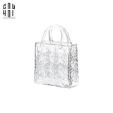 GIỎ HOA THUỶ TINH WHITE D.O-CẬU HAI HOME DECOR