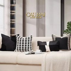 Gối Da Tweed Lux Leather Savoir Ensemble 30X50-CẬU HAI HOME DECOR