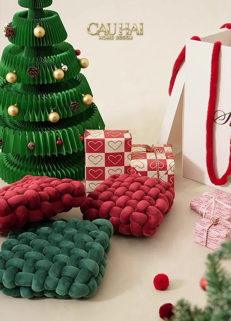 Gối Đan Sweet Meadow Biscuits-CẬU HAI HOME DECOR