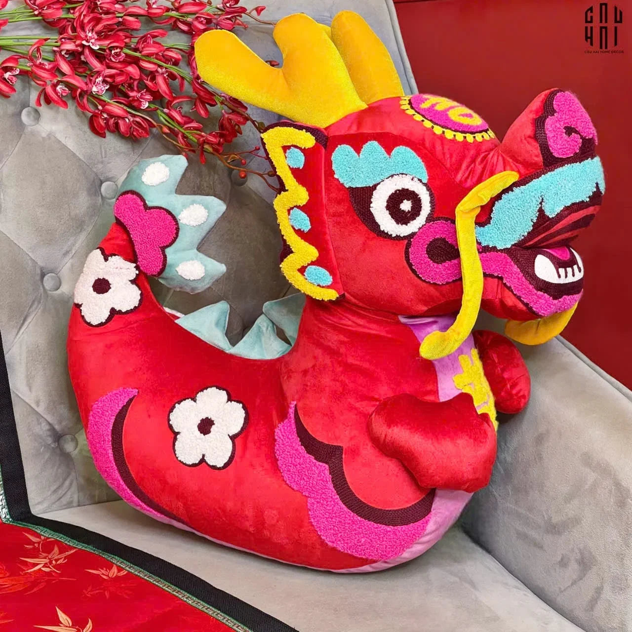 TẾT COUTURE - GỐI HUYỀN LONG-CẬU HAI HOME DECOR