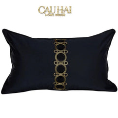 Gối Lụa Midnight Orbit Charm 30X50-CẬU HAI HOME DECOR