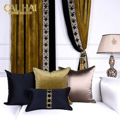 Gối Lụa Midnight Orbit Charm 30X50-CẬU HAI HOME DECOR