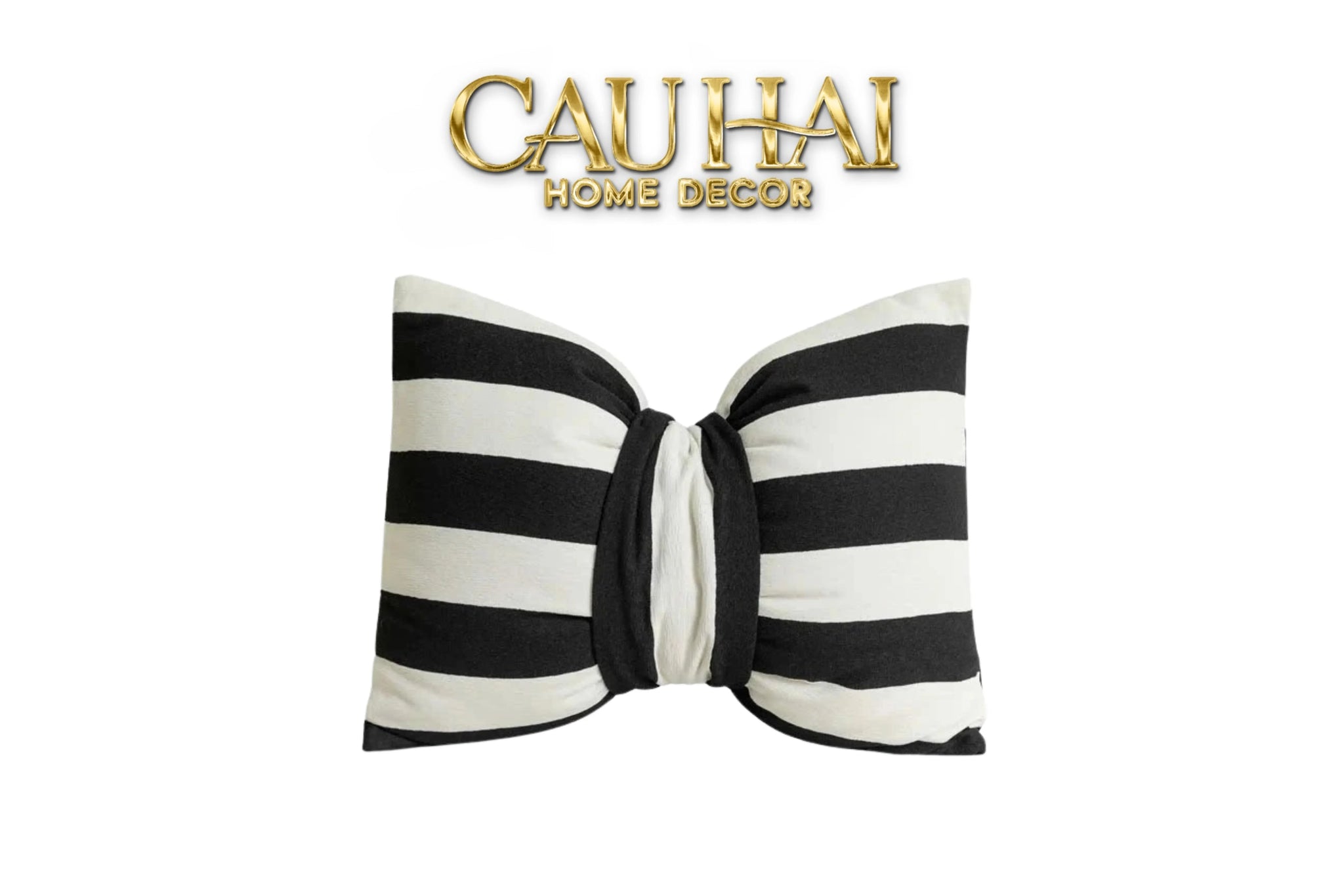Gối Nơ Reflection Bow Tie 30X50-CẬU HAI HOME DECOR