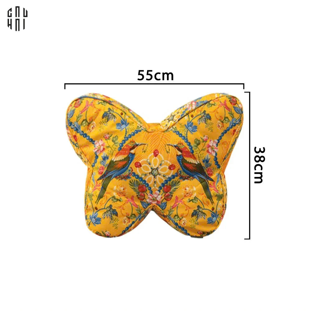 TẾT COUTURE - GỐI NHUNG EMPEROR ÉCLAT PAPILLON D'OR UP-CẬU HAI HOME DECOR